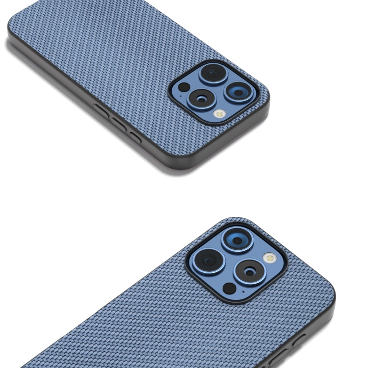 For iPhone 16 Pro Carbon Fiber Texture Protective Phone Case
