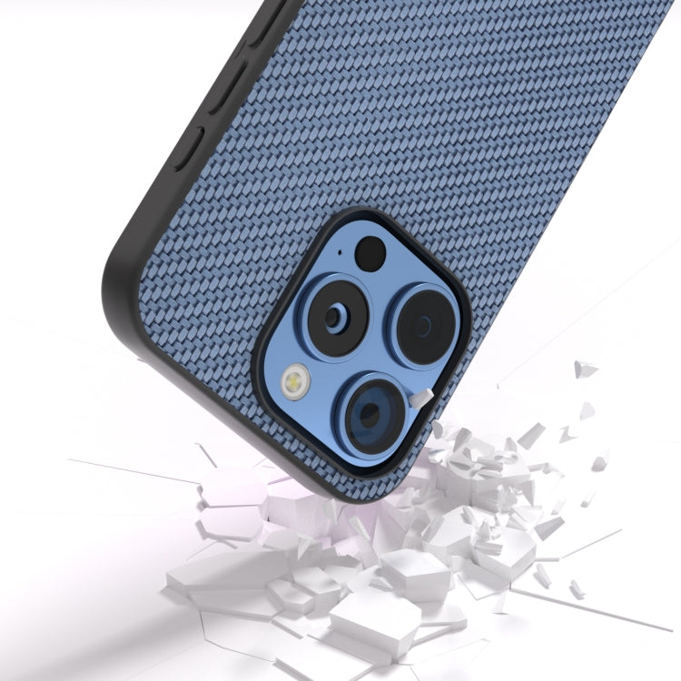 For iPhone 16 Pro Max Carbon Fiber Texture Protective Phone Case