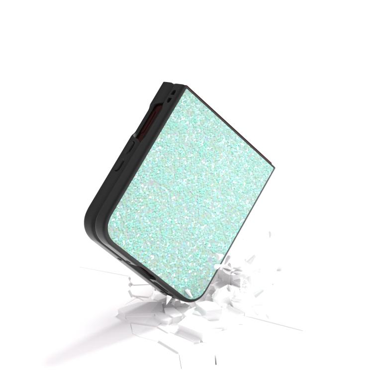For Motorola Razr 60 Ultra Black Frame Colorful Glitter Phone Case