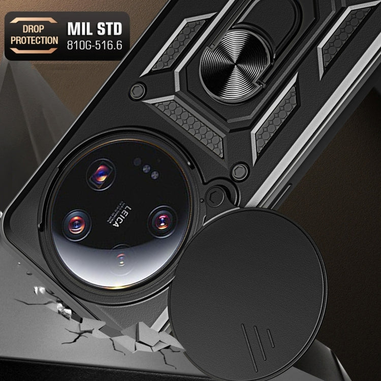 For Xiaomi 13 Ultra Sliding Camera Cover Design TPU+PC Phone Case