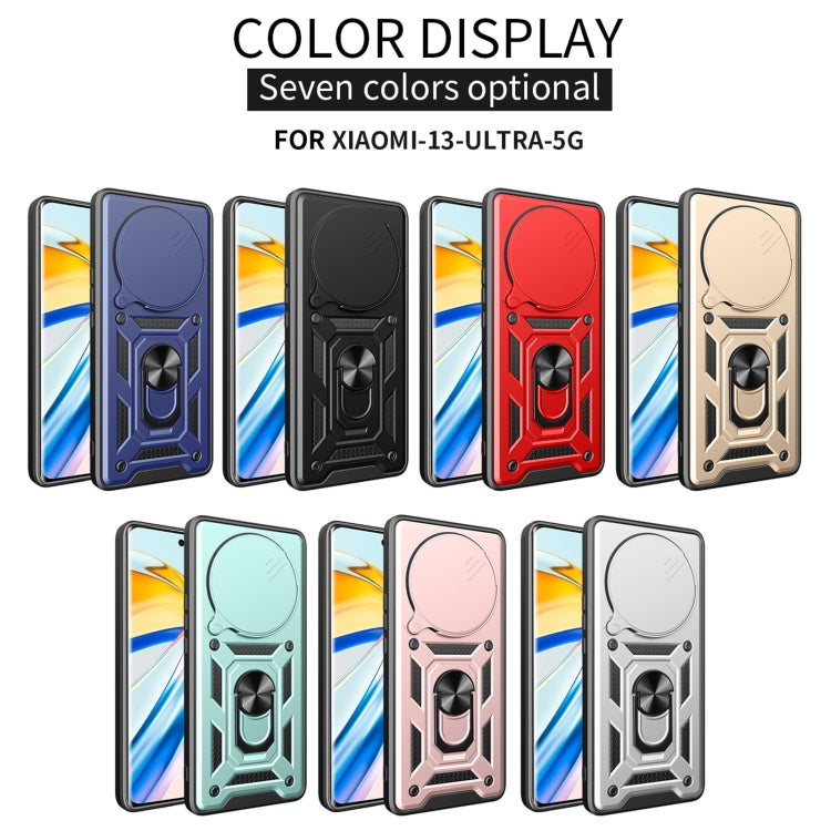 For Xiaomi 13 Ultra Sliding Camera Cover Design TPU+PC Phone Case