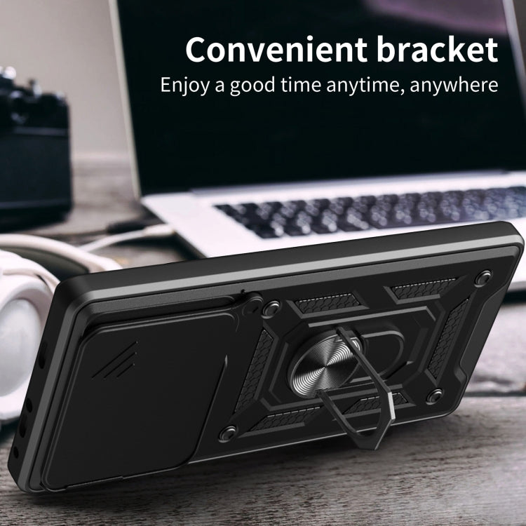 For Xiaomi 14T Pro 5G Sliding Camera Cover Design TPU+PC Phone Case