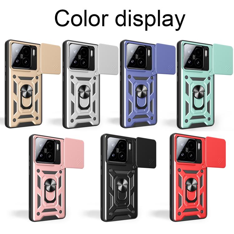For Xiaomi 15 Sliding Camera Cover Design TPU+PC Phone Case