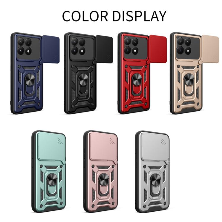 For Xiaomi 15T Sliding Camera Cover Design TPU+PC Phone Case