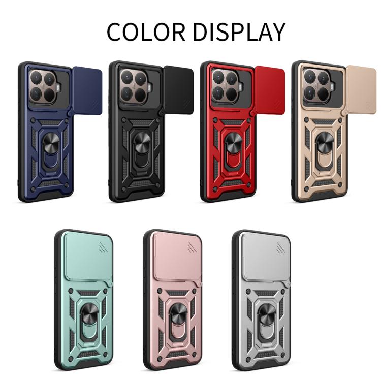 For Xiaomi 15T Pro Sliding Camera Cover Design TPU+PC Phone Case
