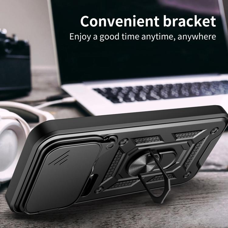 For Xiaomi 17 Pro Max Sliding Camera Cover Design TPU+PC Phone Case