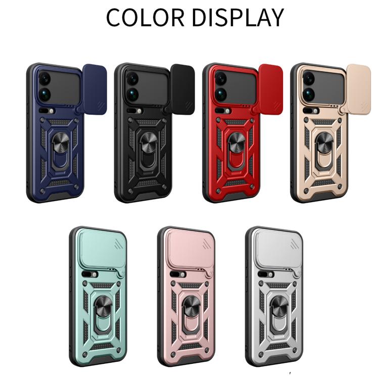 For Xiaomi 17 Pro Max Sliding Camera Cover Design TPU+PC Phone Case