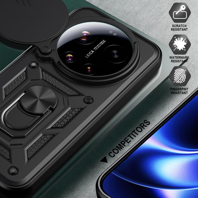 For Xiaomi 17 Ultra Sliding Camera Cover Design TPU+PC Phone Case