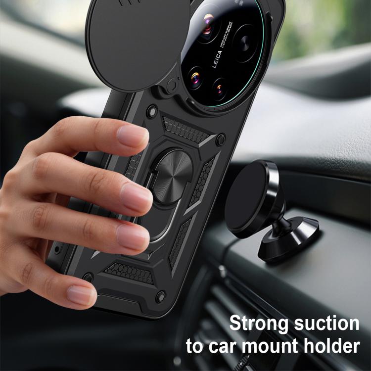 For Xiaomi 17 Ultra Sliding Camera Cover Design TPU+PC Phone Case