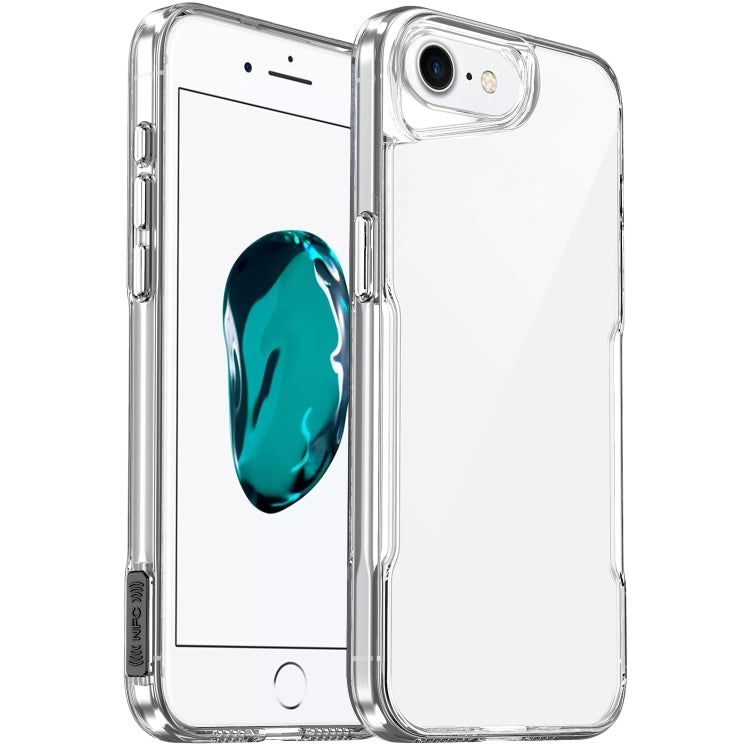 For iPhone 7 Acrylic + TPU Transparent Full Coverage Phone Case