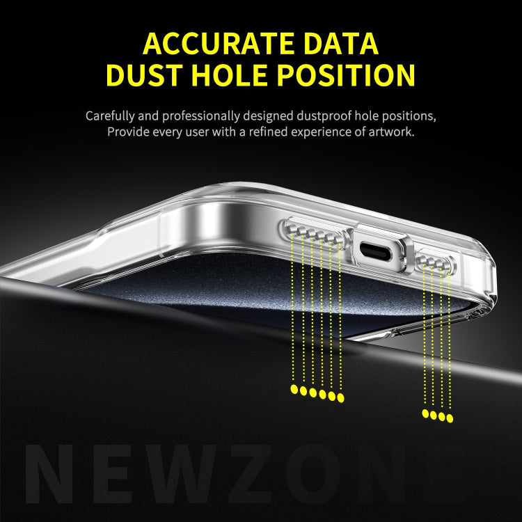 For iPhone 13 / 14 Acrylic + TPU Transparent Full Coverage Phone Case