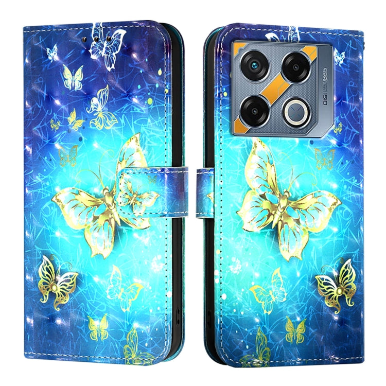 For Infinix GT 20 Pro 3D Painting Horizontal Flip Leather Phone Case