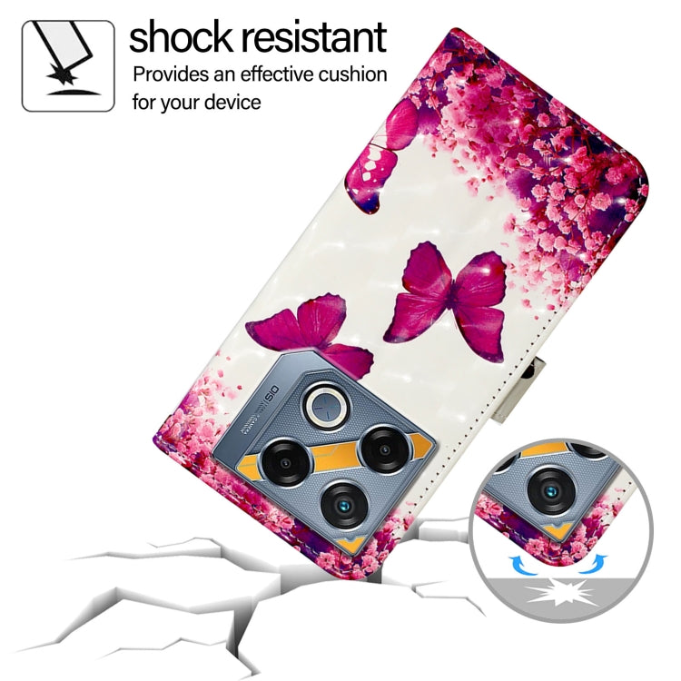 For Infinix GT 20 Pro 3D Painting Horizontal Flip Leather Phone Case