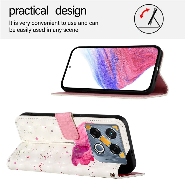 For Infinix GT 20 Pro 3D Painting Horizontal Flip Leather Phone Case