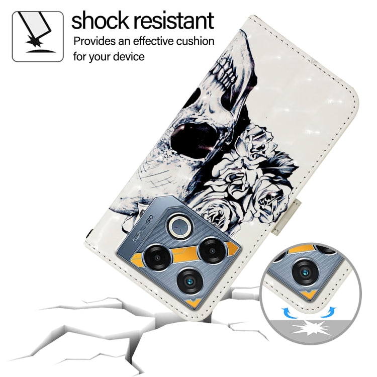 For Infinix GT 20 Pro 3D Painting Horizontal Flip Leather Phone Case