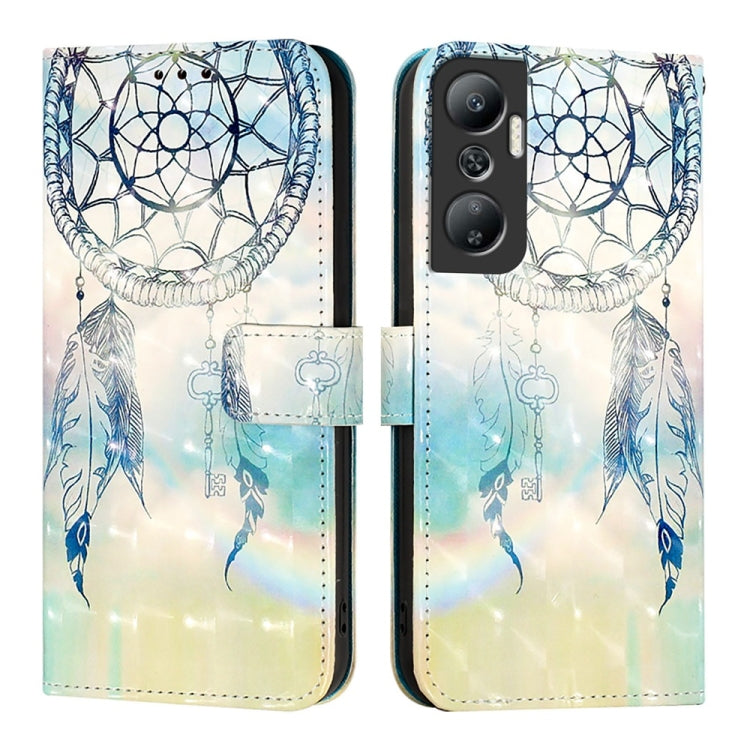 For Infinix Hot 20 4G 3D Painting Horizontal Flip Leather Phone Case
