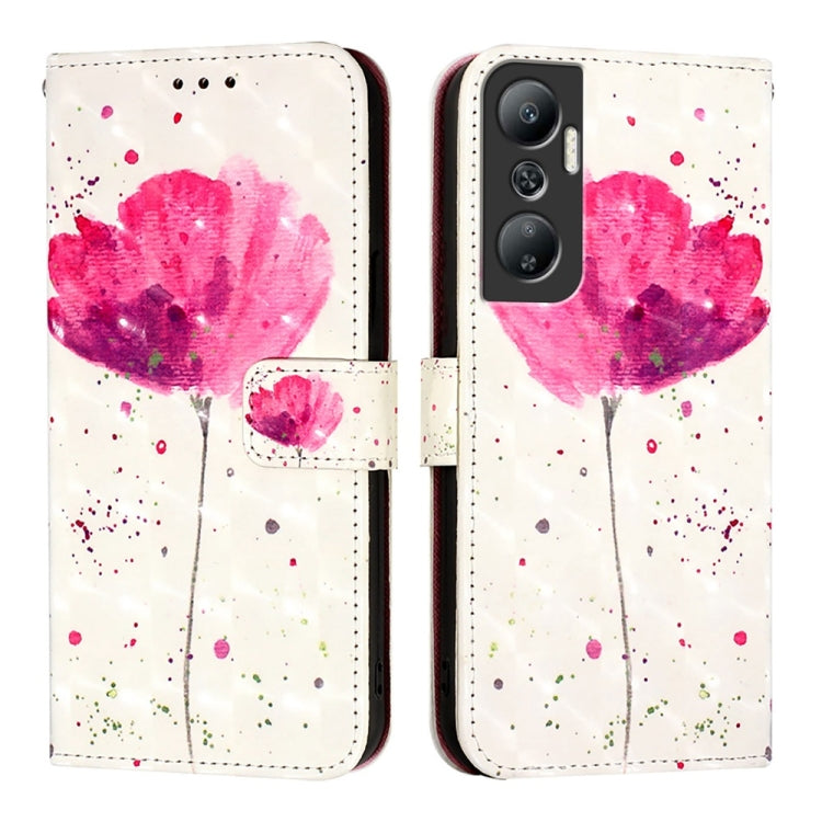 For Infinix Hot 20 4G 3D Painting Horizontal Flip Leather Phone Case