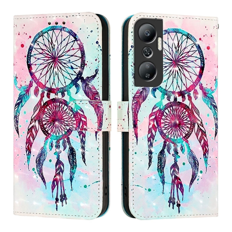 For Infinix Hot 20 4G 3D Painting Horizontal Flip Leather Phone Case