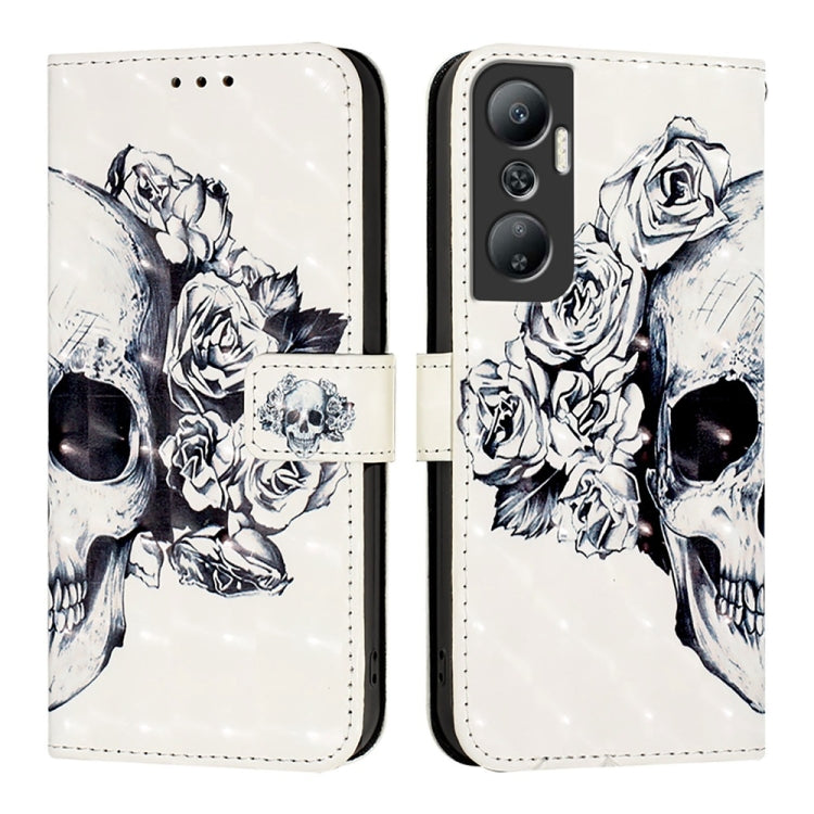 For Infinix Hot 20 4G 3D Painting Horizontal Flip Leather Phone Case