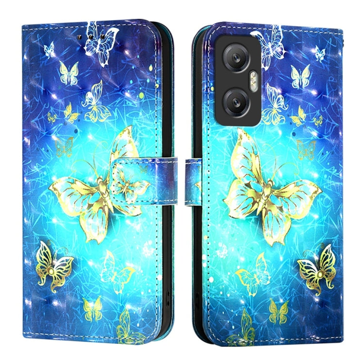 For Infinix Hot 20 5G 3D Painting Horizontal Flip Leather Phone Case