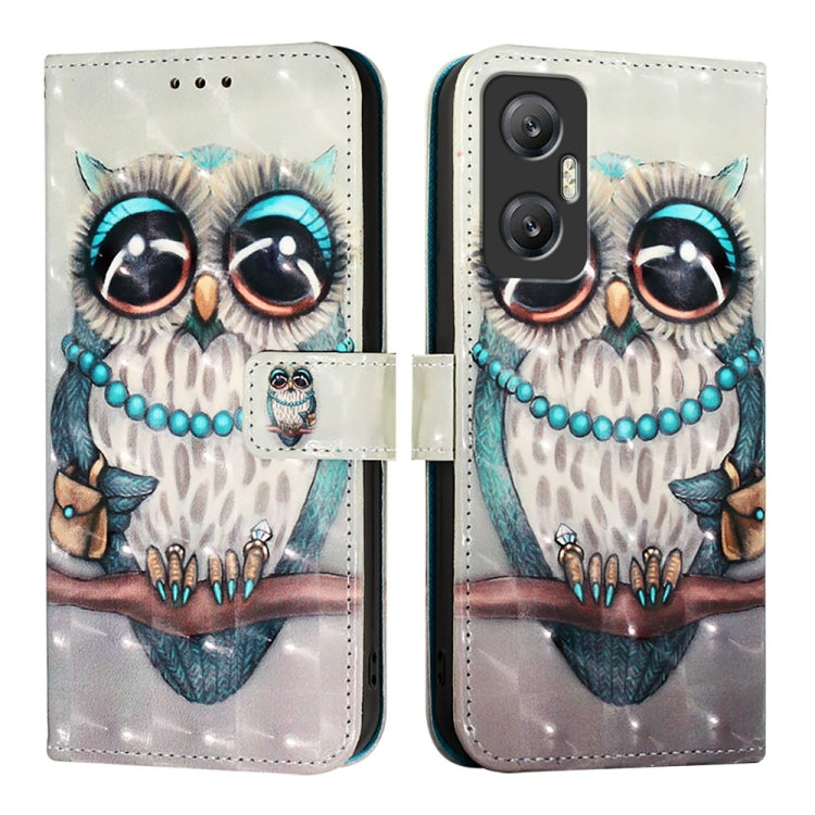For Infinix Hot 20 5G 3D Painting Horizontal Flip Leather Phone Case