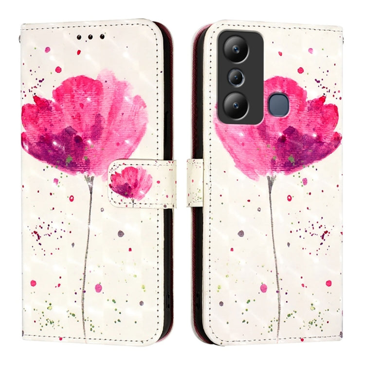 For Infinix Hot 20i 3D Painting Horizontal Flip Leather Phone Case