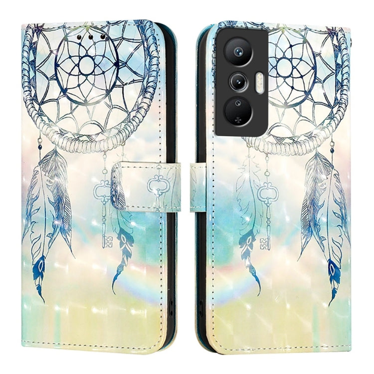 For Infinix Hot 20S / Hot 20 Pro 3D Painting Horizontal Flip Leather Phone Case
