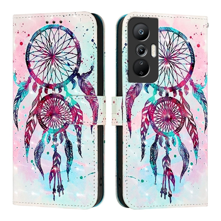 For Infinix Hot 20S / Hot 20 Pro 3D Painting Horizontal Flip Leather Phone Case