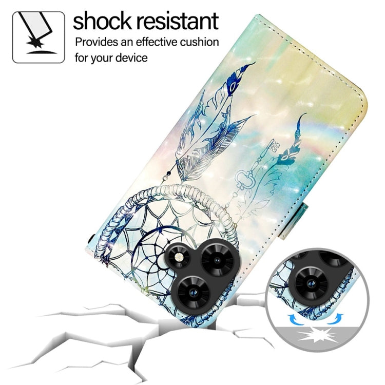 For Infinix Hot 30 4G 3D Painting Horizontal Flip Leather Phone Case