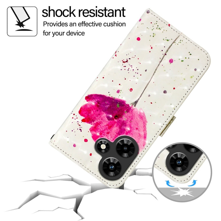 For Infinix Hot 30 4G 3D Painting Horizontal Flip Leather Phone Case