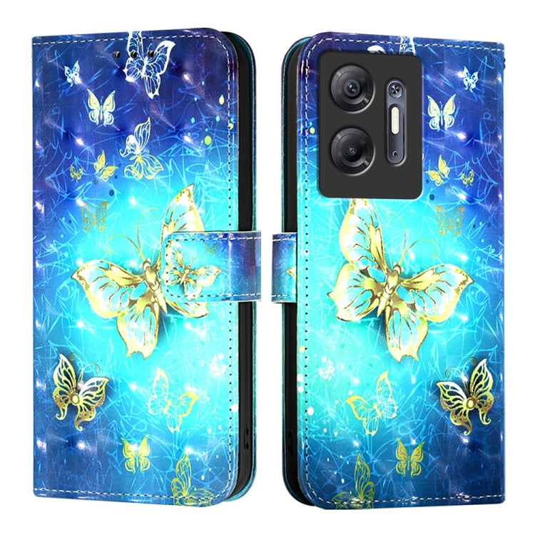 For Infinix Hot 30 5G 3D Painting Horizontal Flip Leather Phone Case