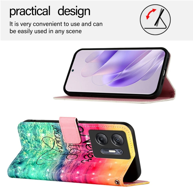 For Infinix Hot 30 5G 3D Painting Horizontal Flip Leather Phone Case