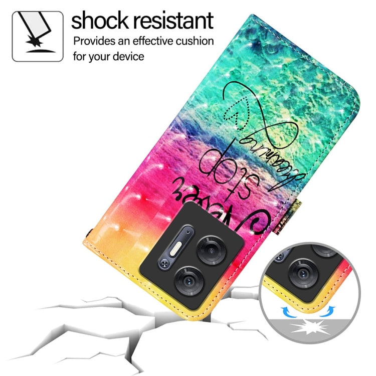 For Infinix Hot 30 5G 3D Painting Horizontal Flip Leather Phone Case