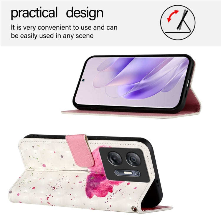 For Infinix Hot 30 5G 3D Painting Horizontal Flip Leather Phone Case