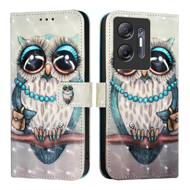 For Infinix Hot 30 5G 3D Painting Horizontal Flip Leather Phone Case