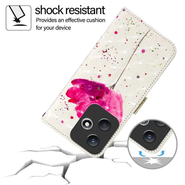 For Infinix Hot 30 Play / Hot 30 Play NFC 3D Painting Horizontal Flip Leather Phone Case