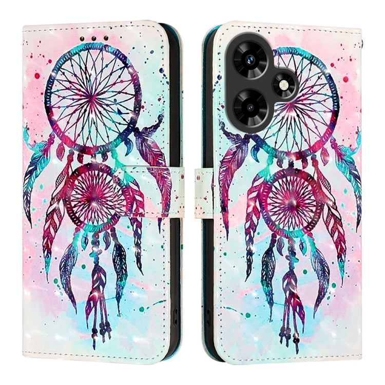 For Infinix Hot 30i 3D Painting Horizontal Flip Leather Phone Case