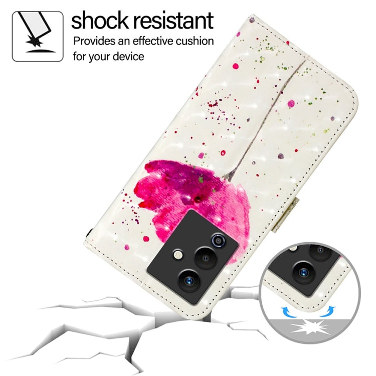 For Infinix Note 12 5G / Note 12 Pro 5G 3D Painting Horizontal Flip Leather Phone Case