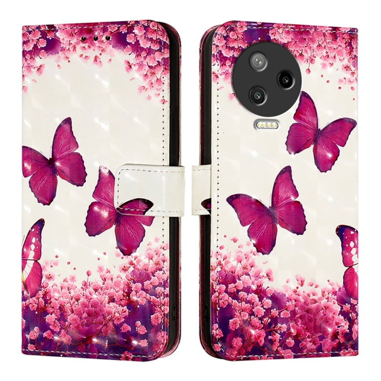 For Infinix Note 12 2023 / Note 12 Pro 4G 3D Painting Horizontal Flip Leather Phone Case