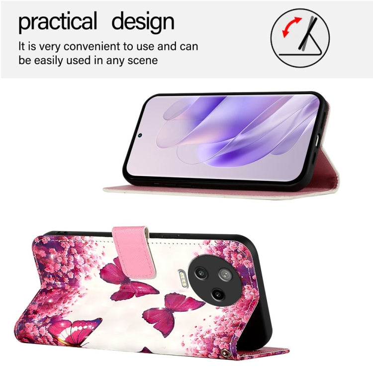 For Infinix Note 12 2023 / Note 12 Pro 4G 3D Painting Horizontal Flip Leather Phone Case