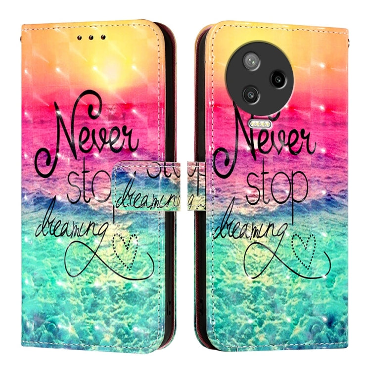 For Infinix Note 12 2023 / Note 12 Pro 4G 3D Painting Horizontal Flip Leather Phone Case