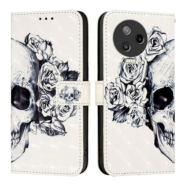 For Infinix Note 12 2023 / Note 12 Pro 4G 3D Painting Horizontal Flip Leather Phone Case