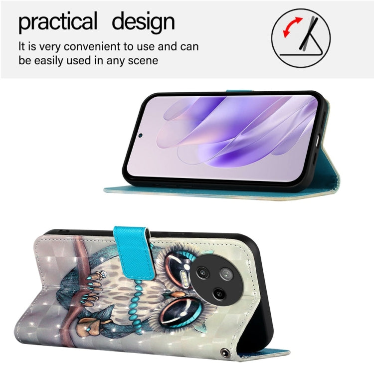 For Infinix Note 12 2023 / Note 12 Pro 4G 3D Painting Horizontal Flip Leather Phone Case