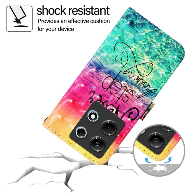For Infinix Note 30 4G 3D Painting Horizontal Flip Leather Phone Case