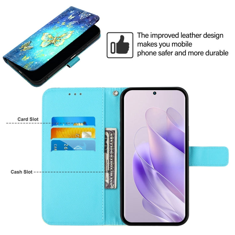 For Infinix Note 30 5G / Note 30 Pro 3D Painting Horizontal Flip Leather Phone Case