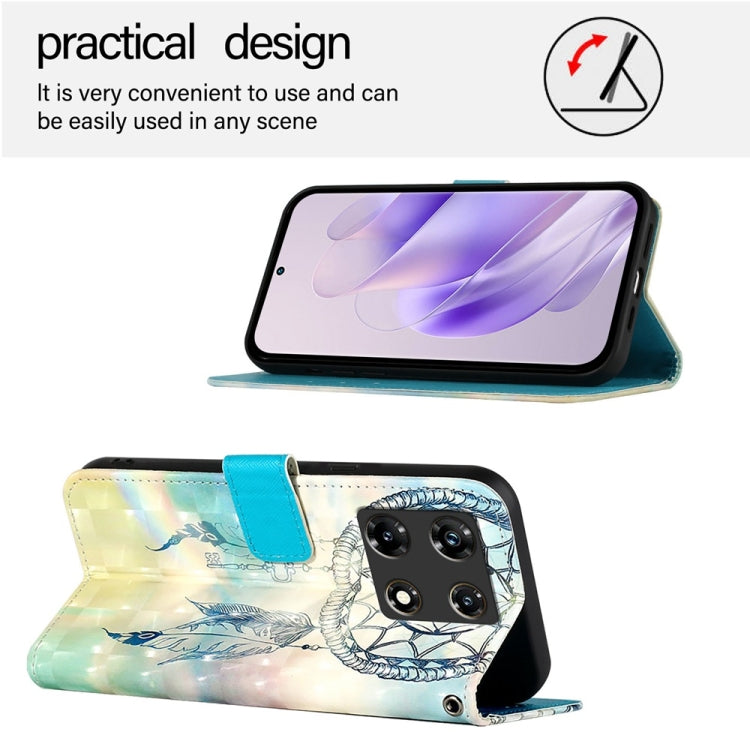 For Infinix Note 30 5G / Note 30 Pro 3D Painting Horizontal Flip Leather Phone Case