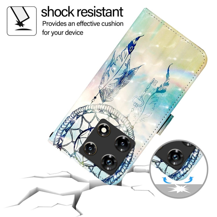 For Infinix Note 30 5G / Note 30 Pro 3D Painting Horizontal Flip Leather Phone Case