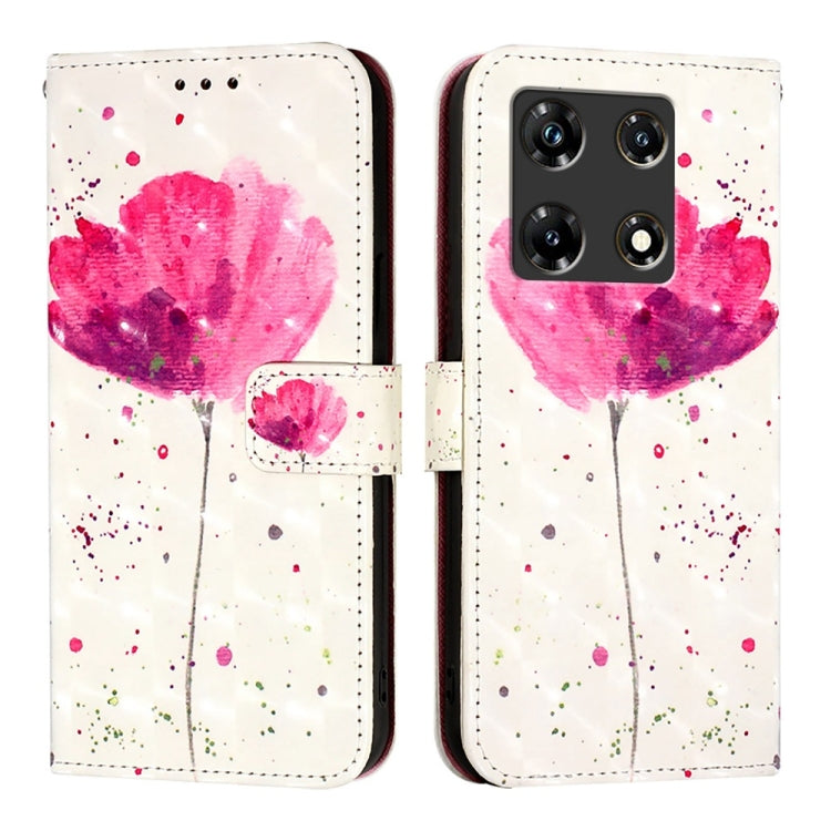 For Infinix Note 30 5G / Note 30 Pro 3D Painting Horizontal Flip Leather Phone Case