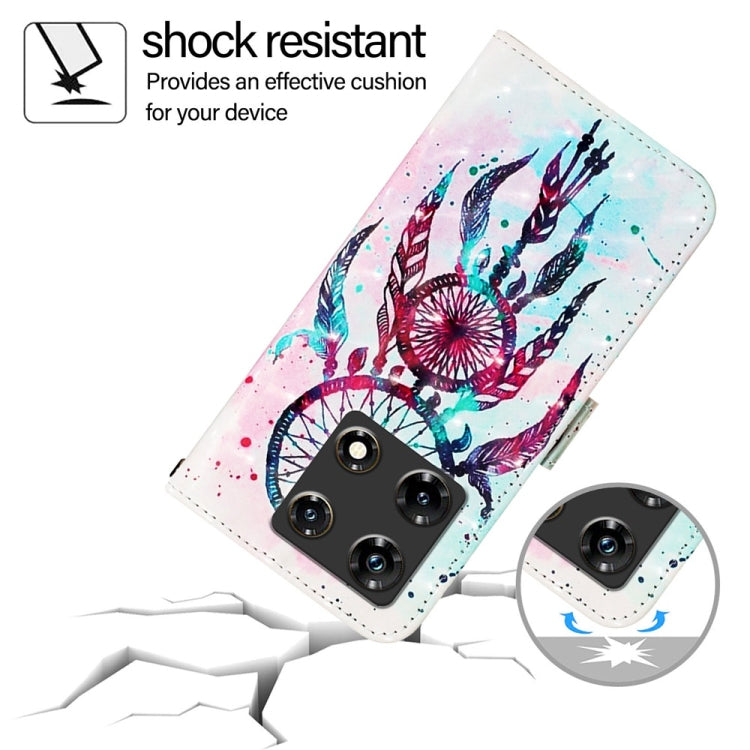 For Infinix Note 30 5G / Note 30 Pro 3D Painting Horizontal Flip Leather Phone Case