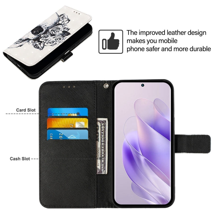 For Infinix Note 30 5G / Note 30 Pro 3D Painting Horizontal Flip Leather Phone Case